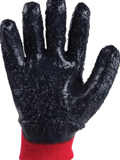 Showa 7000R Full Nitrile Coated Rough Grip Knit Wrist Work Glove - Pack Of 12 Pairs Work Gloves
