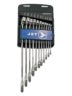 Jet Extra Long Pattern Combination Wrench Sets - 11 Piece Hand Tools