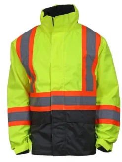 Helly Hansen Workwear Hi-Vis Work Wear Helly Hansen Alta HI VIS Class 3 Shell Jacket | Yellow/Black | Small - 5XLarge