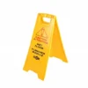 Globe Commercial Products Yellow Wet Floor Sign - English/French Cleaning Tools 1 Globe Commercial Products Yellow Wet Floor Sign - English/French Cleaning Tools