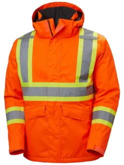 Helly Hansen Workwear Hi-Vis Work Wear Helly Hansen Alta Hi-Vis Insulated Winter Jacket