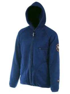 Helly Hansen Workwear Work Wear Helly Hansen Pile Hooded Jacket | Navy | Sizes S-5XL