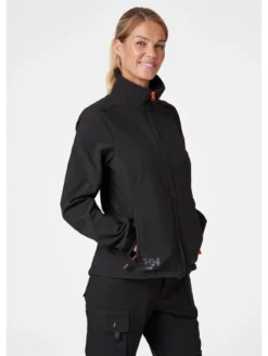 Helly Hansen Workwear Work Wear Helly Hansen Women's Luna Softshell Jacket | Black | Sizes XS To 2XL