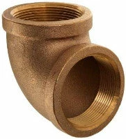 Cleanflow Lead Free Cast Brass Female 90° Elbow Pipe Fittings