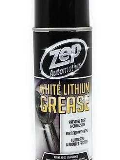 Zep White Lithium Grease Aerosol Lubricant | 11 Oz Can - Case Of 12