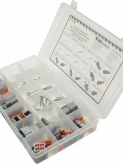 Techspan Deutsch Connector Assortment Kit - 98 Pcs Automotive Supplies