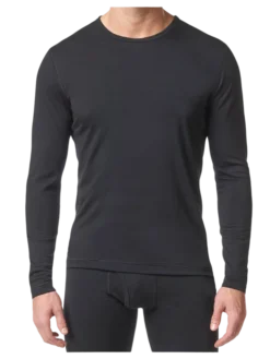 Stanfields Stanfield's 8313 Merino Wool Base Layer Long Sleeve Shirt | Black | Sizes S - XL Work Wear
