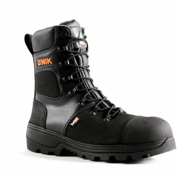 Unik Industrial Winter Safety Boots Unik Iceland 8" Internal Metguard Winter Safety Boot With Vibram® Fire & Ice Sole With Spikes | Sizes 5-13 3 Unik Industrial Winter Safety Boots Unik Iceland 8" Internal Metguard Winter Safety Boot With Vibram® Fire & Ice Sole With Spikes | Sizes 5-13