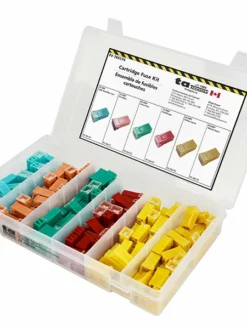 Techspan Cartridge Female-Type Link (Regular) Fuse Assortment Kit - 150 Pcs Automotive Supplies