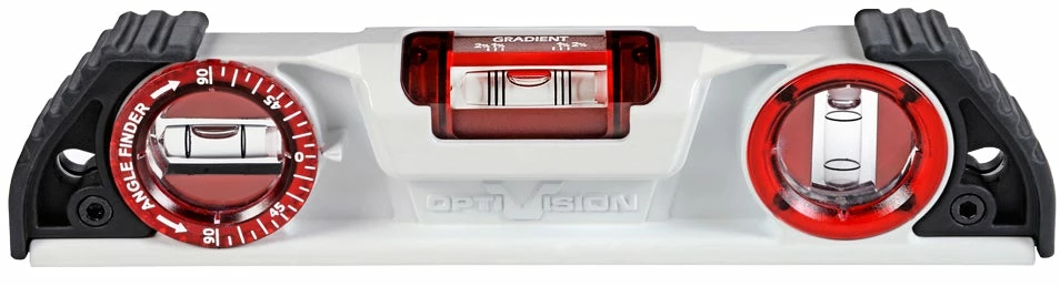 Pipe Inspection & Locators Kapro Magnetic Cast Torpedo Level With Optivision™ & Angle Finder 3 Pipe Inspection & Locators Kapro Magnetic Cast Torpedo Level With Optivision™ & Angle Finder