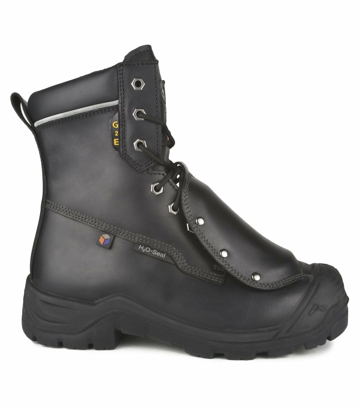 Acton G2E 8" Work Boots With External Metatarsal Protection | Black | Sizes 4 - 15 6 Acton G2E 8" Work Boots With External Metatarsal Protection | Black | Sizes 4 - 15