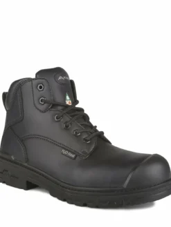 Acton Profiber 6" Chemtech Microfiber Vegan Safety Work Boots | Black | Size 7 To Size 16