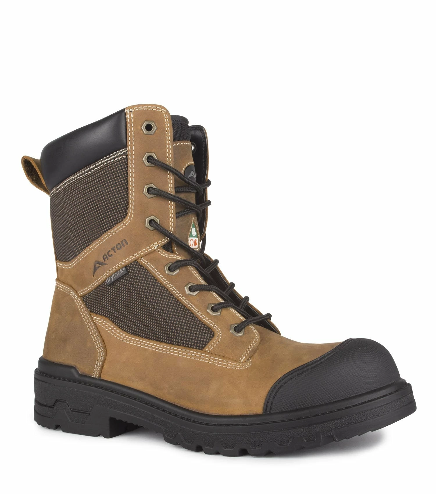 Acton Progress Nubuck 8" Waterproof Work Boots | Brown | Sizes 4 - 14 8 Inch Safety Boots 3 Acton Progress Nubuck 8" Waterproof Work Boots | Brown | Sizes 4 - 14 8 Inch Safety Boots