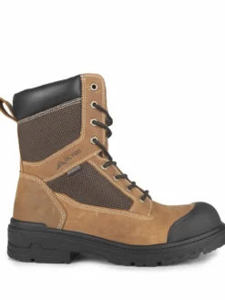Acton Progress Nubuck 8" Waterproof Work Boots | Brown | Sizes 4 - 14 8 Inch Safety Boots 10 Acton Progress Nubuck 8