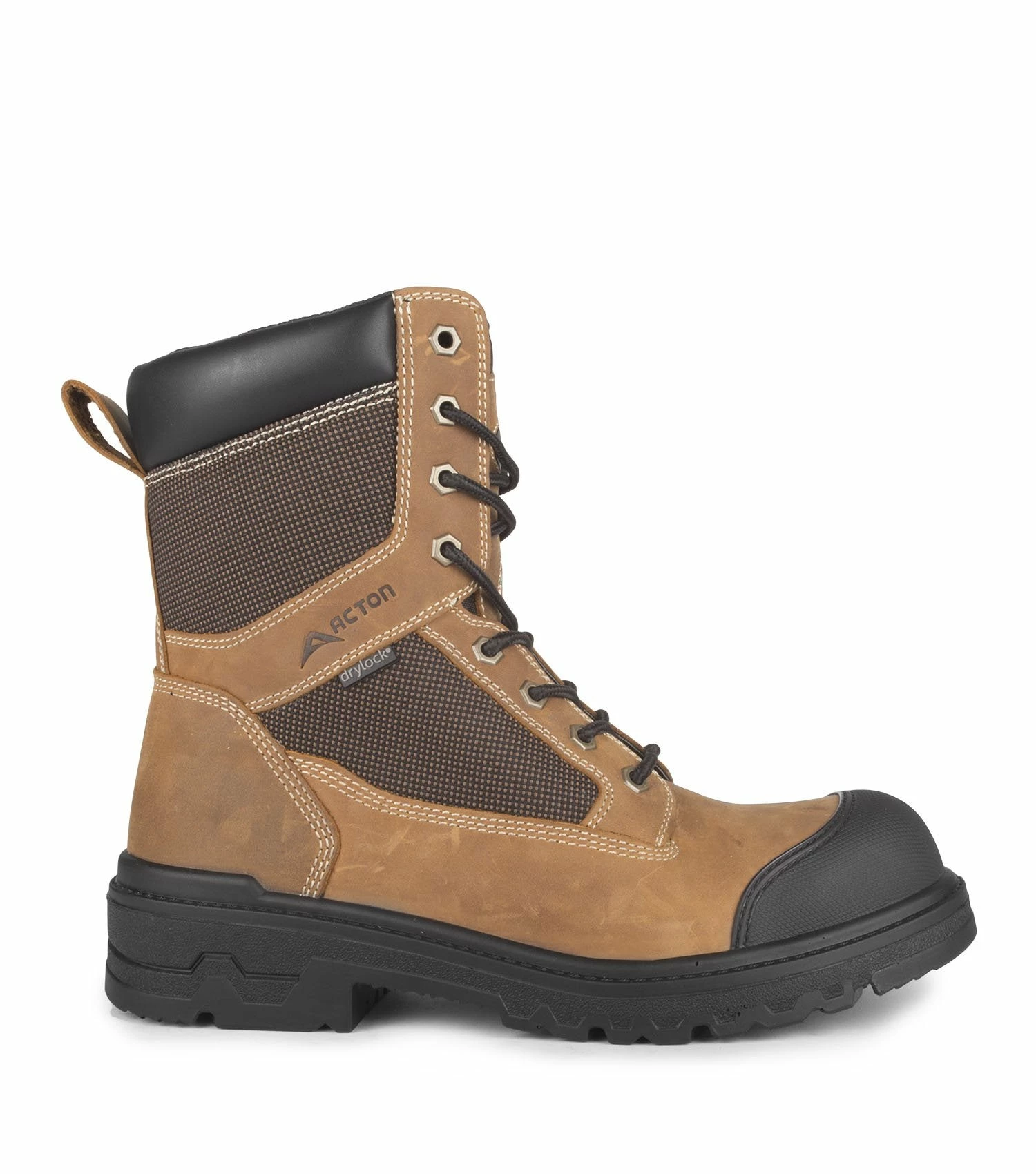 Acton Progress Nubuck 8" Waterproof Work Boots | Brown | Sizes 4 - 14 8 Inch Safety Boots 6 Acton Progress Nubuck 8" Waterproof Work Boots | Brown | Sizes 4 - 14 8 Inch Safety Boots