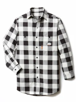 Flame Resistant Work Wear Rasco FR Buffalo Plaid Shirt | S - 5XL