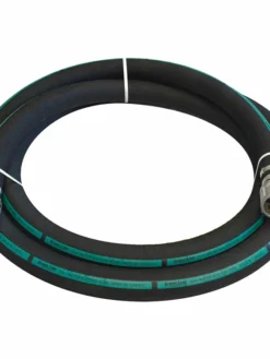 Greenline Hose And Fittings Black Rubber Pump Suction Hoses (w/ Male X Female Camlocks)