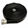 Greenline 1-1/2" Black Dragon Industrial Layflat Discharge Hose Assemblies C/w Hard-Coat Aluminum NPSH Fittings
