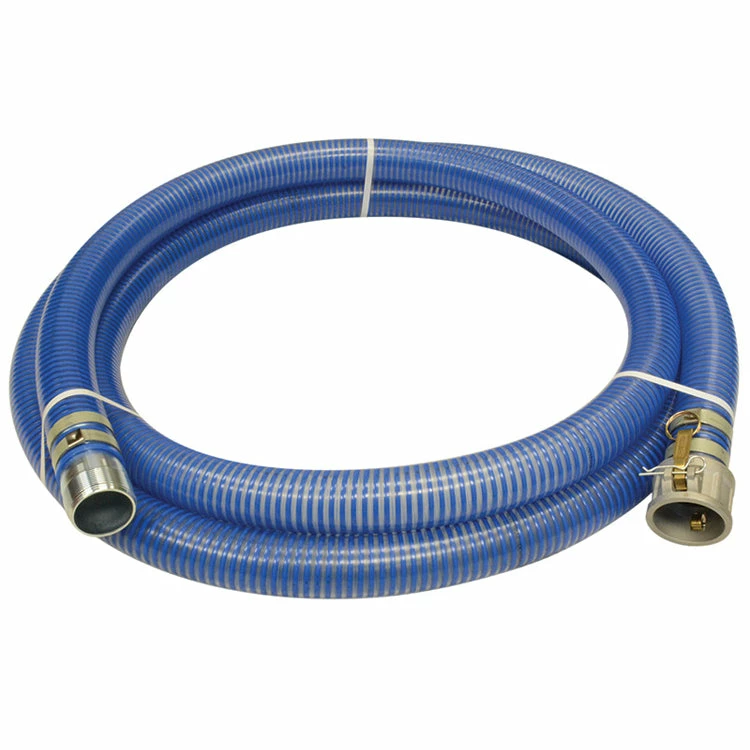 Tigerflex Hose And Fittings Blue Water Low Temperature PVC Pump Suction Hose Assemblies 3 Tigerflex Hose And Fittings Blue Water Low Temperature PVC Pump Suction Hose Assemblies