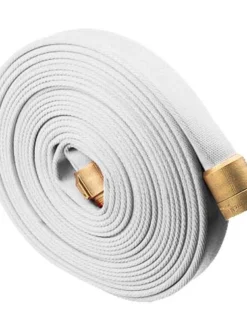 Greenline 1-1/2" Single Jacket Fire Hose Assemblies C/w Brass NPSH Swivel Fittings Hose And Fittings