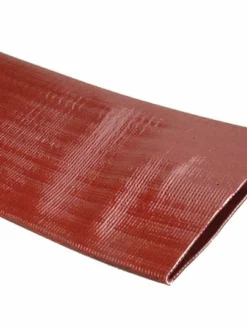 Greenline Hose And Fittings Brick Red / Brown PVC Layflat Discharge Hose (Hose Only - No Ends)