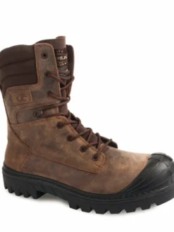 8 Inch Safety Boots Cofra Houston 8" Water Repellent Metal Free Nubuck Leather Work Boots | Sizes 7 - 13