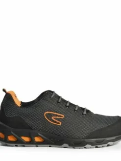 Cofra Indiana Work Shoe | Black & Orange | Sizes 7 - 14