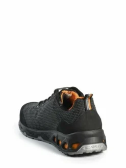 Cofra Indiana Work Shoe | Black & Orange | Sizes 7 - 14