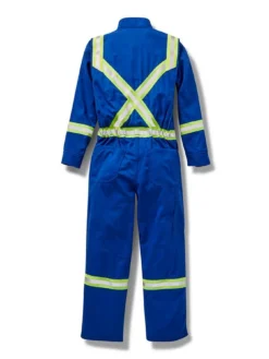 Rasco Premium Coverall With Reflective Trim | Sizes 36 - 62 Flame Resistant Work Wear