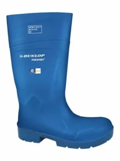 Rubber Work Boots Dunlop Purofort FoodPro Safety Rain Boots | Green | Sizes 6 - 16