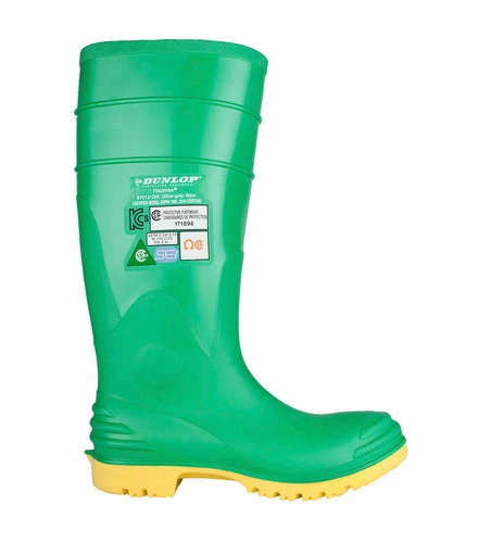 Dunlop Hazmax Hazardous Material Maximum Protection Boot Rubber Work Boots 4 Dunlop Hazmax Hazardous Material Maximum Protection Boot Rubber Work Boots