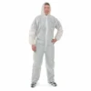Unex Work Wear White Disposable SMS Tri-Laminate Coveralls