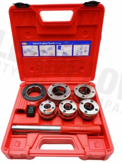 Reed DH82-3 Enclosed Ratchet Threader Set | 3/8" To 1-1/4" Pipe Tools