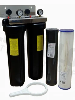 Waterite Commercial Water Filters And UV Parts DuPlex 4.5