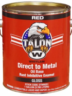 Whitlam TALON DTM Direct To Metal Industrial Enamel | 1 Gallon Waterworks Products