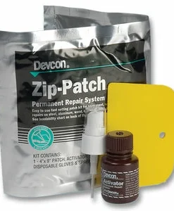 Devcon Zip Patch Permanent Pipe Repair System - 4" X 9" Patch Size Waterworks Products