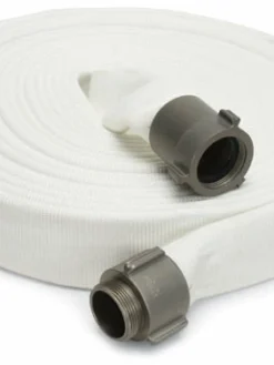 Greenline Hose And Fittings 1-1/2" Double Jacket Fire Hose Assemblies C/w Brass NPSH Swivel Fittings