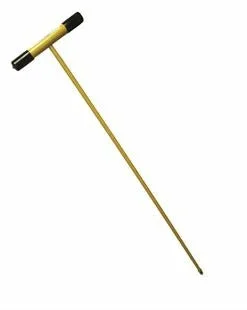 Plumb Pro PLUMB-PRO® Fiberglass T-Handle Soil Probe Pipe Inspection & Locators