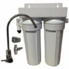 Commercial Water Filters And UV Parts Waterite 10" X 2.5" OD Under Counter 10" Dual Filtration System