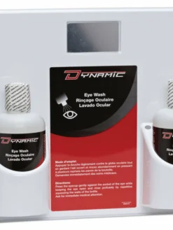 Dynamic Dual Eyewash Station With Isotonic Eyewash Solution