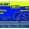 Dynaline SAE Grease Fitting Assortment | 100 Piece Lube And Fuel Tools