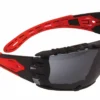 Dynamic Volcano Plus Safety Glasses W/ Removable Foam Padding | Smoke Lens Personal Protective Equipment