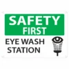 Dynamic Safety Supplies Safety First - Eyewash Station Sign - Various Sizes And Materials
