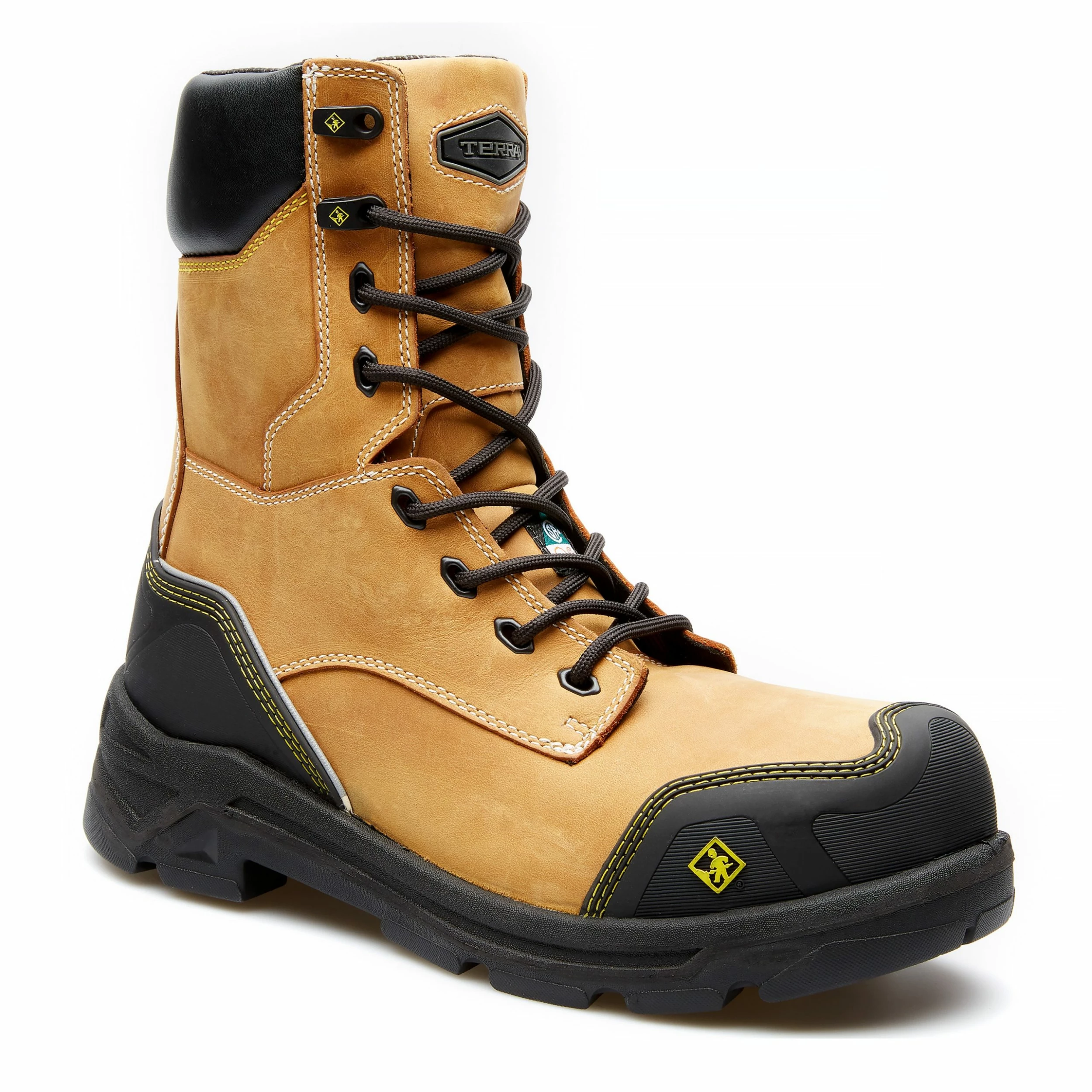 Terra Safety Footwear Terra VRTX 8000 SE Composite Toe 8" Men's Safety Work Boots | Sizes 7 - 16 3 Terra Safety Footwear Terra VRTX 8000 SE Composite Toe 8" Men's Safety Work Boots | Sizes 7 - 16