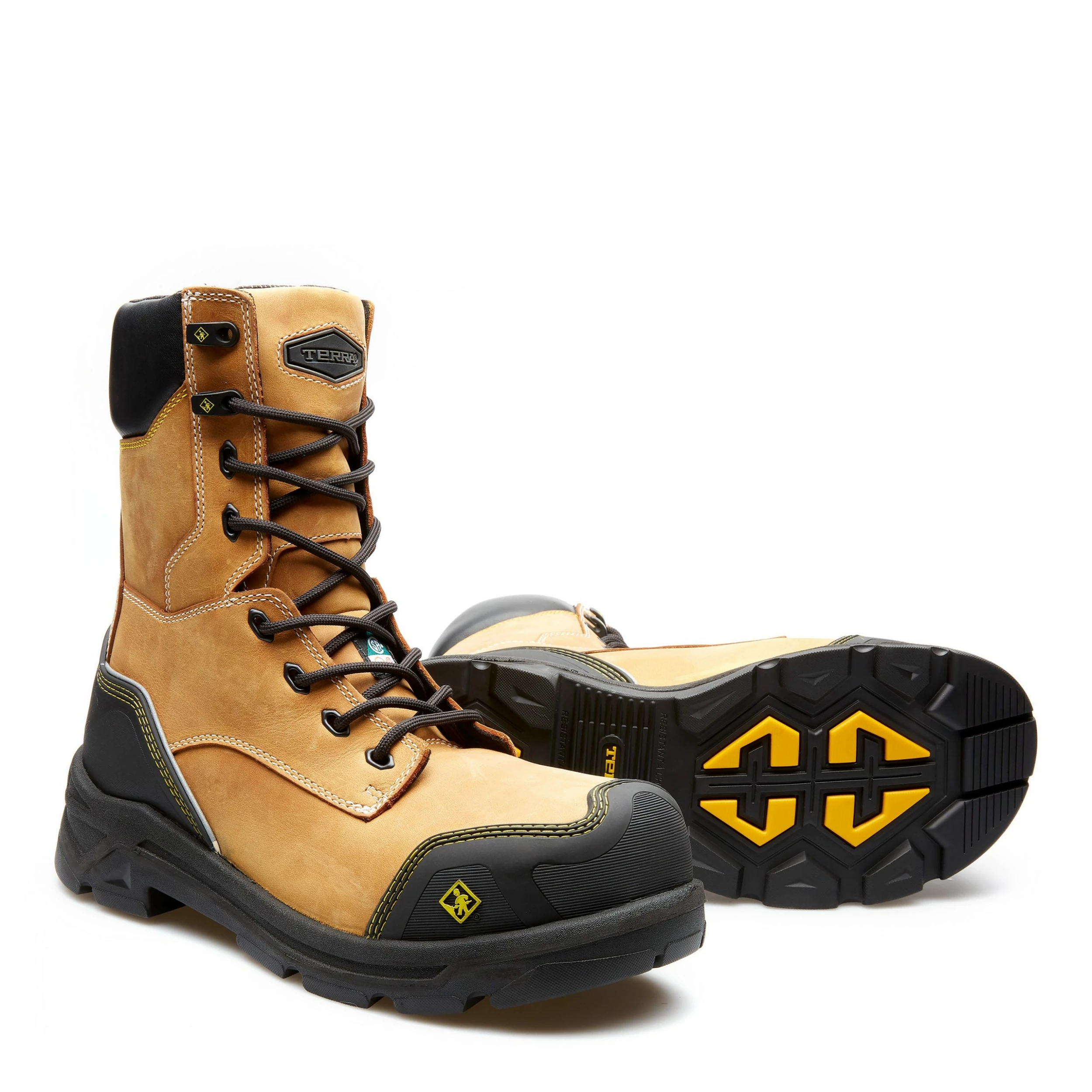 Terra Safety Footwear Terra VRTX 8000 SE Composite Toe 8" Men's Safety Work Boots | Sizes 7 - 16 9 Terra Safety Footwear Terra VRTX 8000 SE Composite Toe 8" Men's Safety Work Boots | Sizes 7 - 16