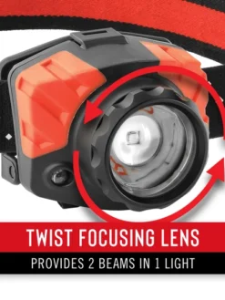Coast Products Coast® FL85 Dual Color Pure Beam Focusing LED Headlamp - 615 Lumens - 183M Beam