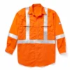 Rasco Hi Vis Premium Uniform Shirt | Orange | S - 3XL Flame Resistant Work Wear 2 Rasco Hi Vis Premium Uniform Shirt | Orange | S - 3XL Flame Resistant Work Wear