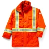 Rasco FR Hi Vis Parka Jacket | Orange | S-5XL Flame Resistant Work Wear