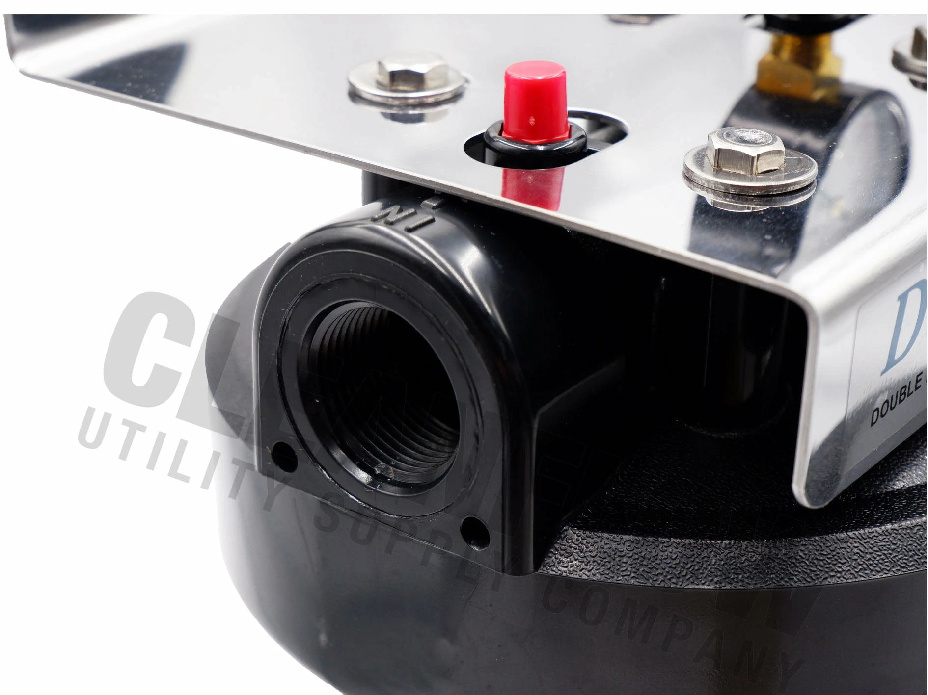 Waterite Commercial Water Filters And UV Parts DuPlex 4.5" OD Big Blue Water Filter Housing | 10" 5 Waterite Commercial Water Filters And UV Parts DuPlex 4.5" OD Big Blue Water Filter Housing | 10"