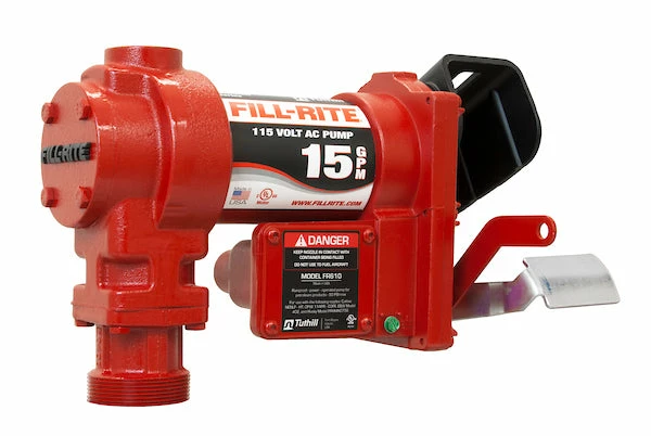 Lube And Fuel Tools Fill-Rite 115V AC Pump (Pump Only) - 15 GPM 3 Lube And Fuel Tools Fill-Rite 115V AC Pump (Pump Only) - 15 GPM
